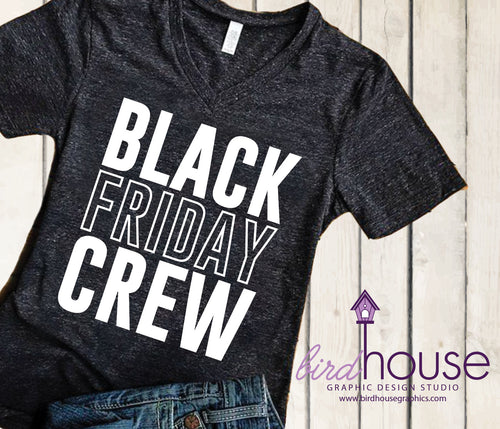 Black Friday Crew Shopping Funny Shirt Customize Colors Thanksgiving, Funny Shirt, Personalized, Any Color, Customize, Gift