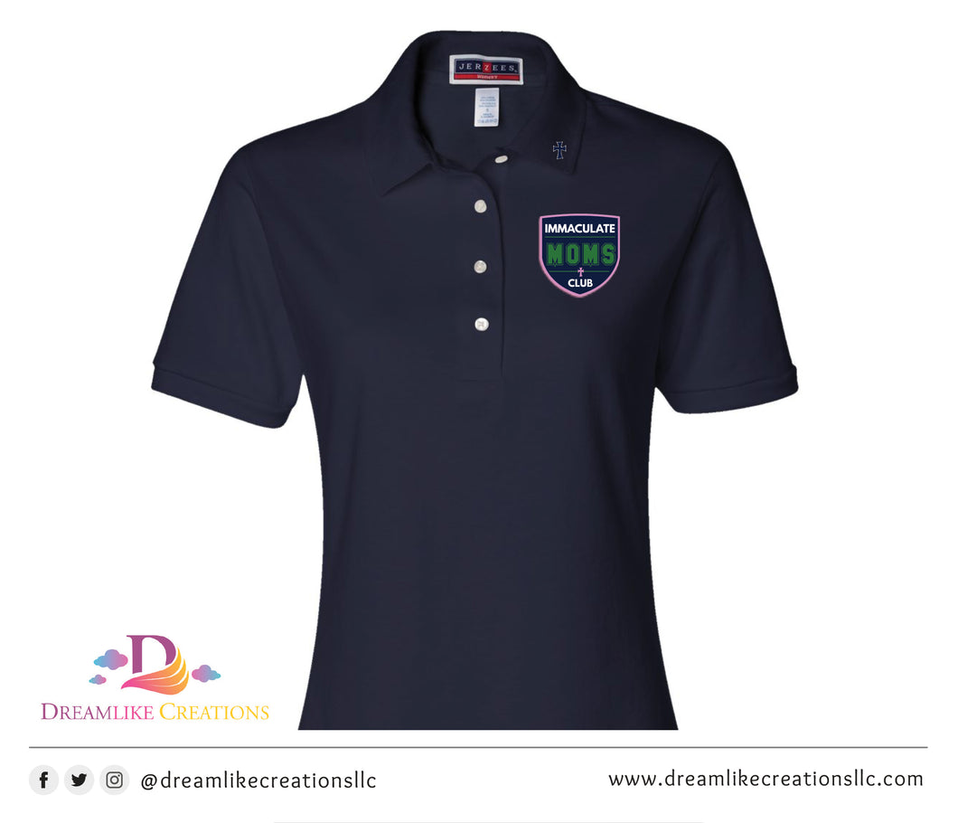 ICCS Moms Club - Embroidered Polo