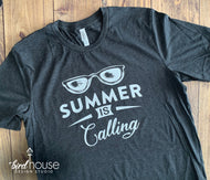 Summer Is Calling Shirt, Funny Shirt, Personalized, Any Color, Customize, Gift