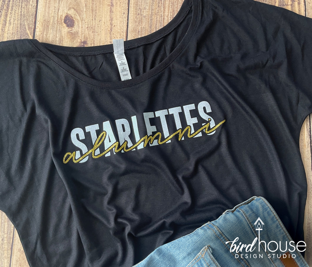 Pace Starlettes Alumni Shirt, Competition Tee, Any Dancer Team or Studio, High School 305 it's Pace