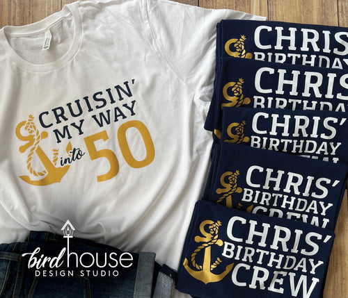 birthday crew shirts