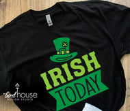 Lucky Charm Shirt, Cute St. Patricks Day Tee, Matte or Glitter