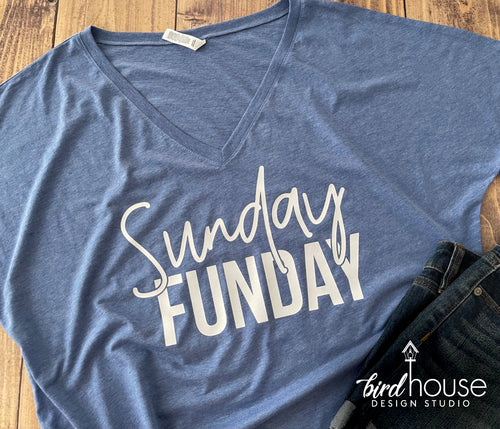 Cute Sunday Funday Shirt, Shirts for the Weekend, Custom Brunch Tees
