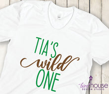 Load image into Gallery viewer, Tia&#39;s Wild One Birthday Shirt Personalized Mom, Dad, Sister